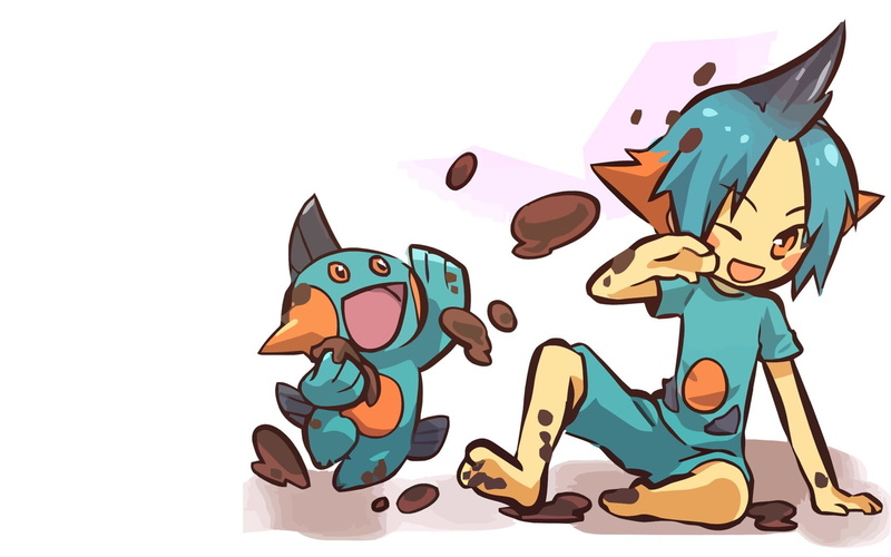 720P, Gijinka, mammal, art and craft, white background, canine, representation, Pokémon, vertebrate, characters, illustration, domestic animals, Hitec