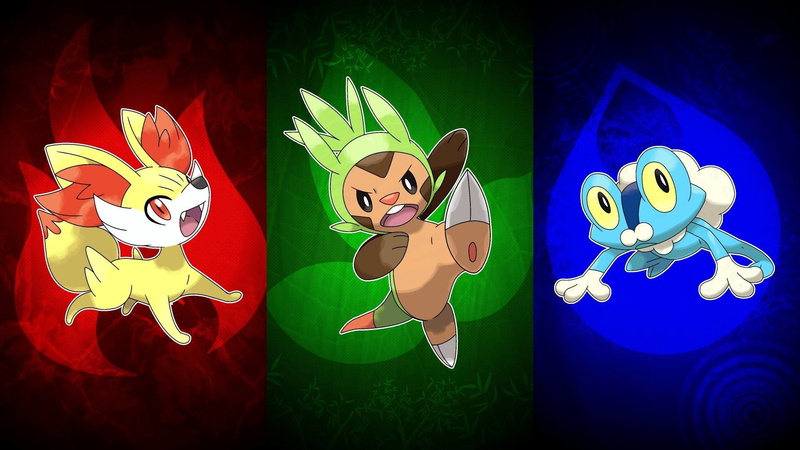 Fennekin (Pokémon), Red Eyes, Pokemon: X and Y, 1080P, Pokémon, Yellow Eyes, Froakie (Pokémon), Chespin (Pokémon), Black Eyes