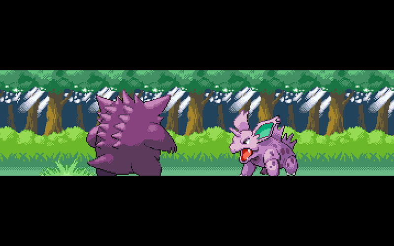 Pokemon: FireRed and LeafGreen, 1080P, Gengar (Pokémon), Nidorino (Pokémon), Pokémon