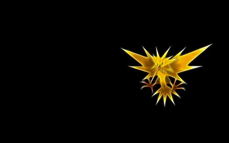 no people, Pokémon, flower head, night, close-up, light, copy space, illuminated, yellow, studio shot, flowering plant, fragility, celebration, Zapdos (Pokémon)