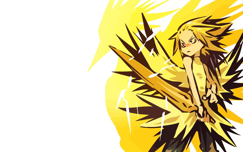 Zapdos, art, pokemon, 720P, hd, anime, x