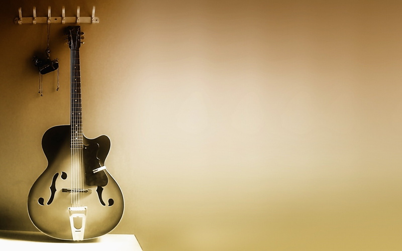 1080P, solitary, instruments, background, music, guitar