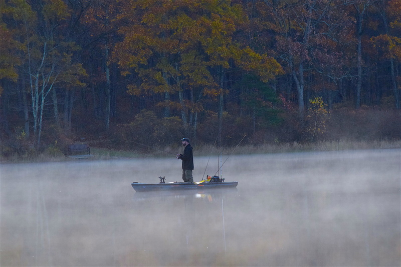 outdoor, fishing, landscape, one person, forest, outdoors, peaceful, change, transportation, lake, leisure activity, day, beauty in nature, nature, sunrise