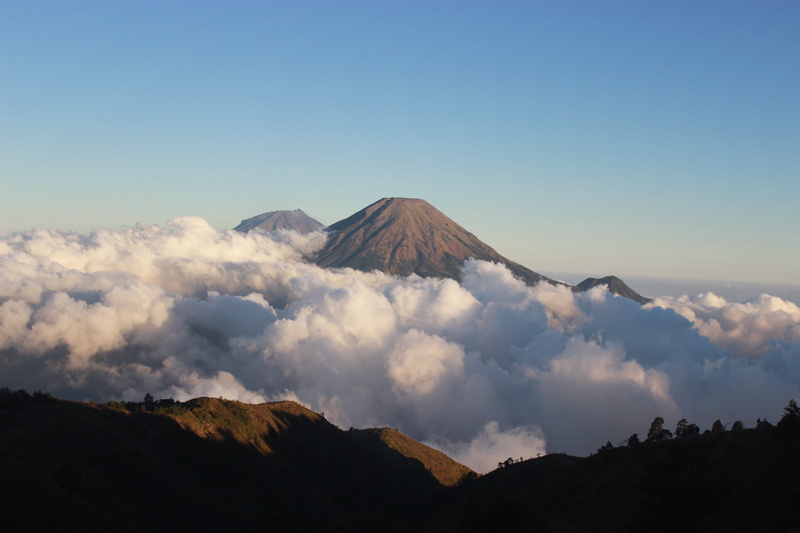 environment, weather, cloud - sky, grey, physical geography, mountain peak, power in nature, mountain, prau2565mdpl, land, geology, clouds, idyllic, tree