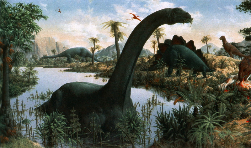dinosaurs, brontosaurus, 2K, animals
