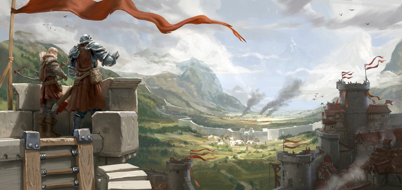 Video Game, Castle, Albion Online, Landscape, Warrior, Knight, 1080P