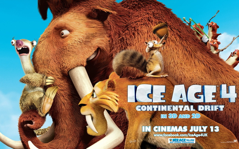 Wide, Continental, Drift, Ice, Age, 1080P