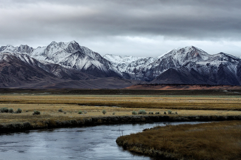 sky, plateau, no people, lake, outdoors, fields, environment, mammoth, mountain range, mammoth lakes, cloud - sky, beauty in nature, nature, 5K, water