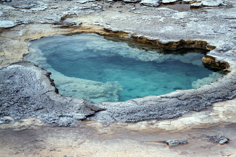 yellowstone, Yellowstone National Park, outdoors, park, hot, rock - object, nature, no people, national, geyser, turquoise colored, volcanic, 4K, volcanic crater