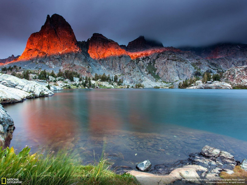 water, mammoth, nature, lake, beauty in nature, travel destinations, no people, lakes, landscape, 1080P, rock - object, tranquility, sky, reflection, outdoors