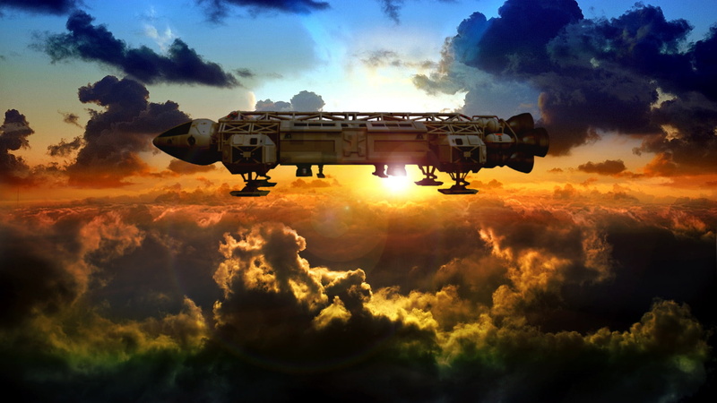 weapon, sky, digital composite, security, aggression, 1080P, military, surveillance, air vehicle, Sci Fi, no people, nature, cloud - sky, technology, mode of transportation