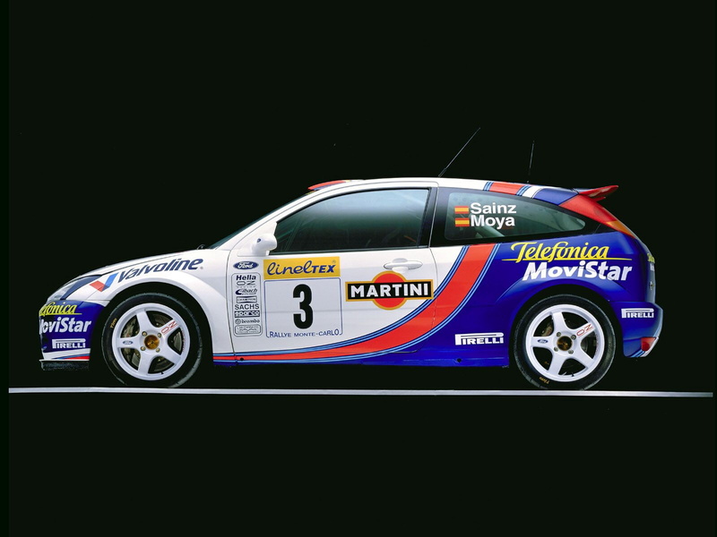 wrc, focus, 1999, race, racing, ford, 720P