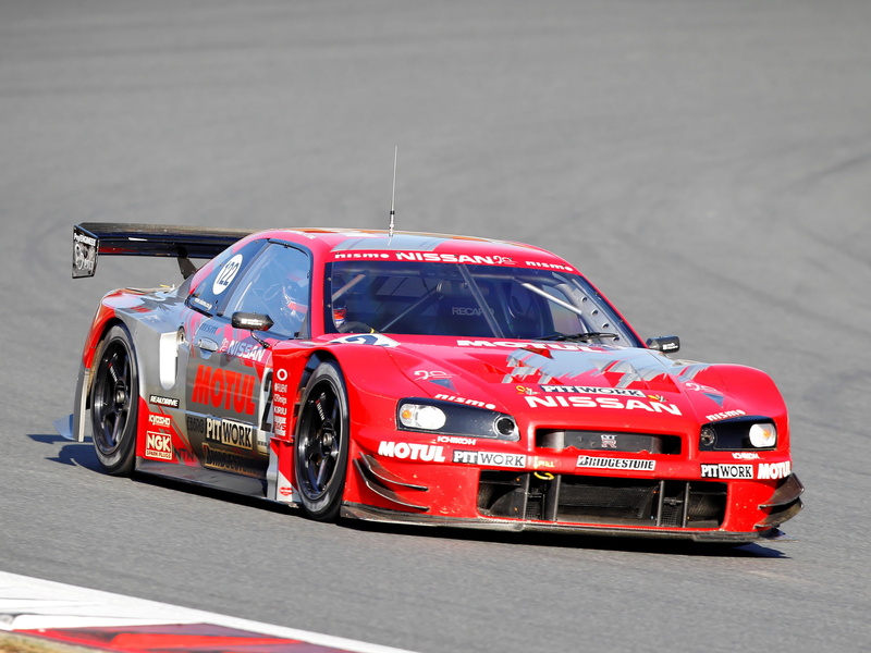 skyline, 1080P, gt r, race, bnr34, racing, 1999, jgtc, nissan