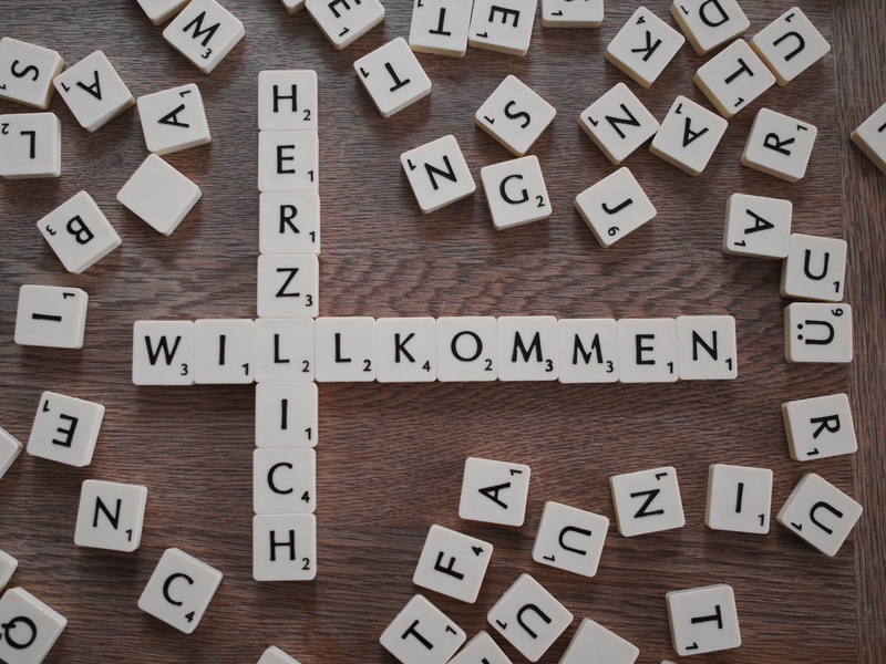 block shape, table, chips, attitude to life, toy block, inviting, toy, scrabble, western script, wood - material, capital letter, full frame, no people