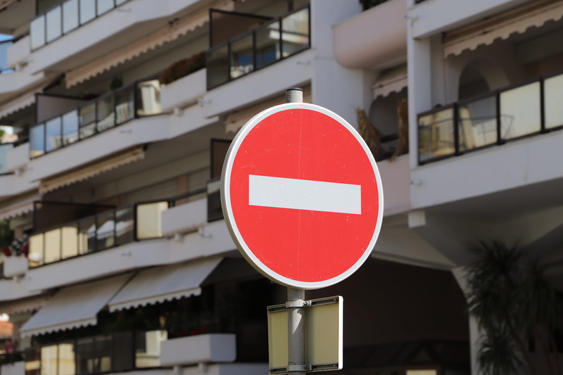 horizontal, building exterior, red, building, contemporary, locality, expression, city, guidance, house, day, information symbol, built structure, traffic