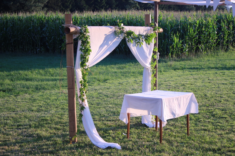 tree, day, grass, textile, no people, clothing, absence, land, nature, connectedness, tranquility, wedding ceremony, outdoors, wedding altar, 5K, wedding
