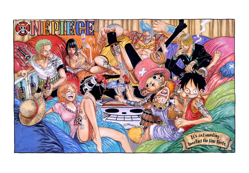 multi colored, transfer print, variation, Monkey D. Luffy, anime boys, choice, indoors, Sanji, Nami, female likeness, women, auto post production filter