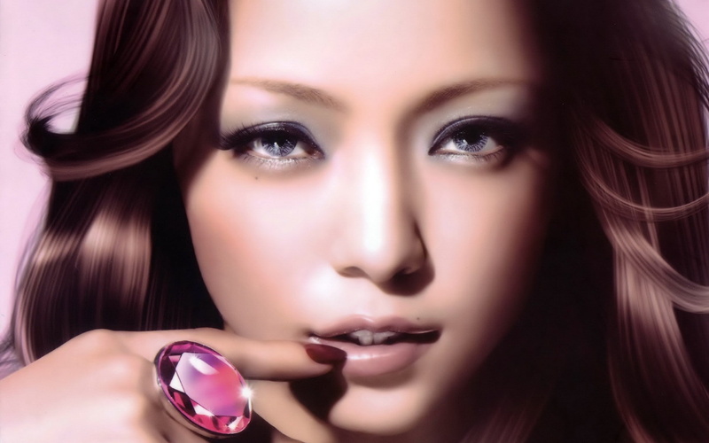 women, singer, Namie Amuro, Asian, brunette, 1080P