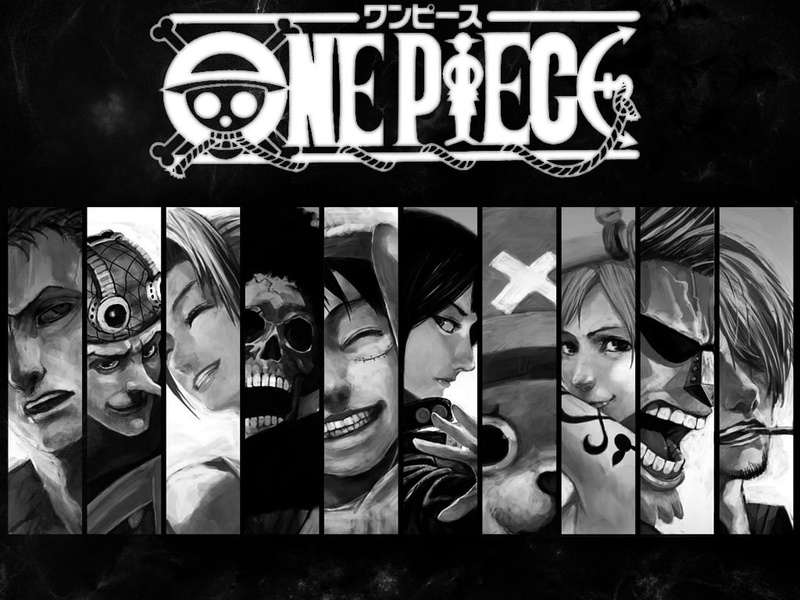 nami, piece, Robin, franky, ropes, one, usopp, anime, one piece, japanese, pirates, monochrome, art, zoro, luffy, animation, 480P, hd, sanji
