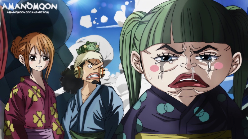 One Piece, Nami (One Piece), Usopp (One Piece), Shinobu (One Piece), 2K