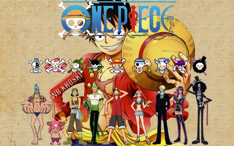 Franky (One Piece), Usopp (One Piece), Anime, 1080P, Monkey D. Luffy, Sanji (One Piece), Crew, Zoro Roronoa, Nami (One Piece), Choper, Nico Robin, One