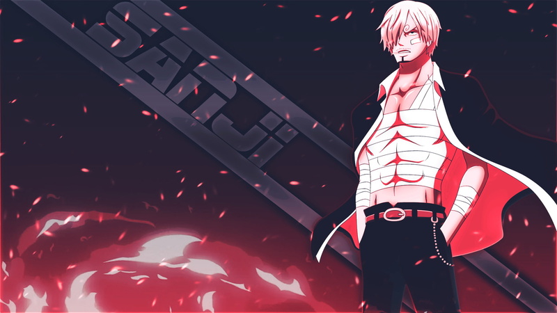 sanji, piece, Anime, One Piece, digital, 1080P, one