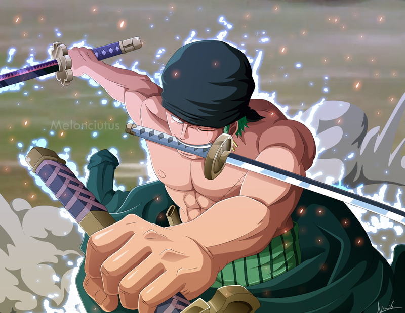 2K, Anime, One Piece, Zoro Roronoa