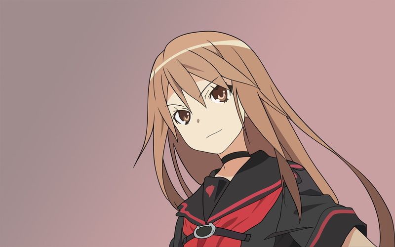 1080P, anime girls, Ookami-san to Shichinin no Nakama-tachi, Ookami Ryouko