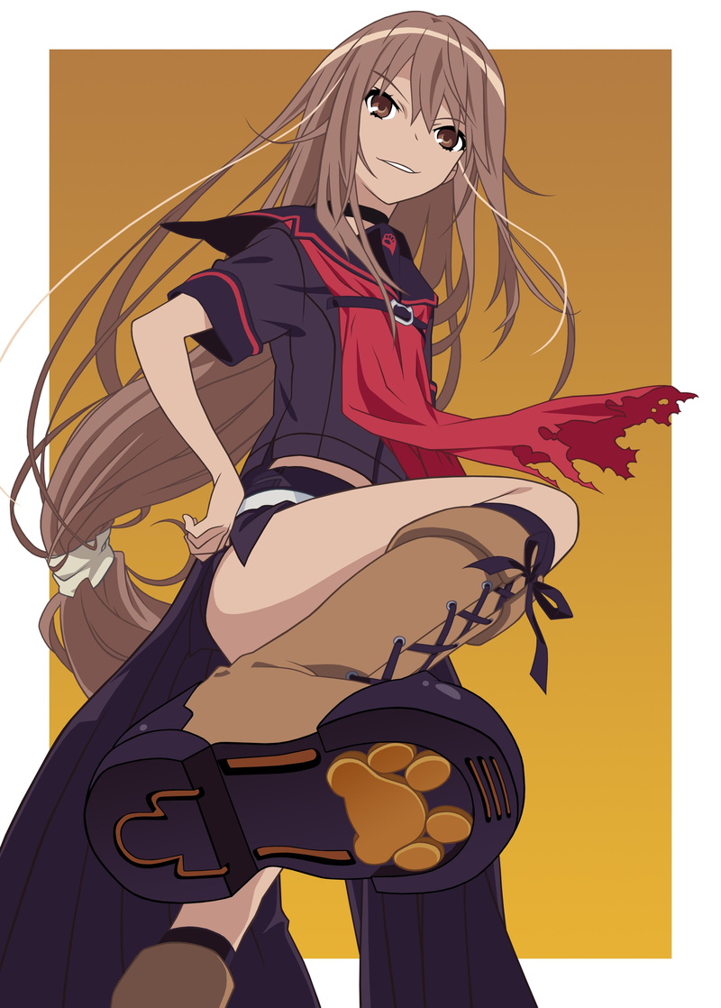 anime girls, anime, Ookami Ryouko, Ookami-san to Shichinin no Nakama-tachi, 2K