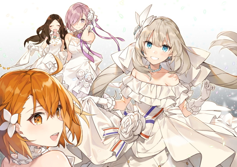 dress, blue eyes, anime, 720P, anime girls, open mouth