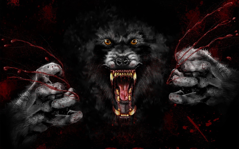thing, cruel, men, mouth, fangs, no people, black, fang, halloween, spooky, looking at camera, pets, fear, night, animal, digital composite