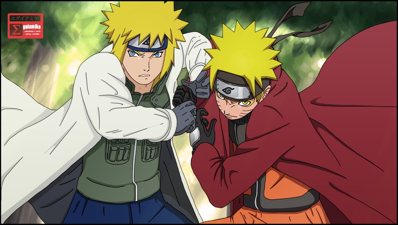 2K, art, uzumaki, minato, shippuden, x, yondaime, hd, namikaze, naruto, Naruto: Shippuden, anime