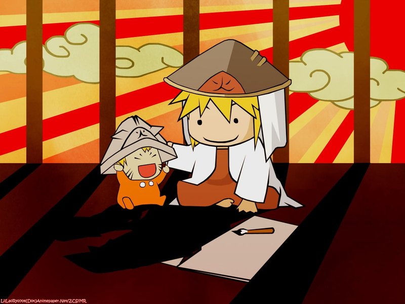 Naruto: Shippuden, uzumaki, naruto, yondaime, minato, shippuden, art, x, 720P, anime, hd, chibi, namikaze