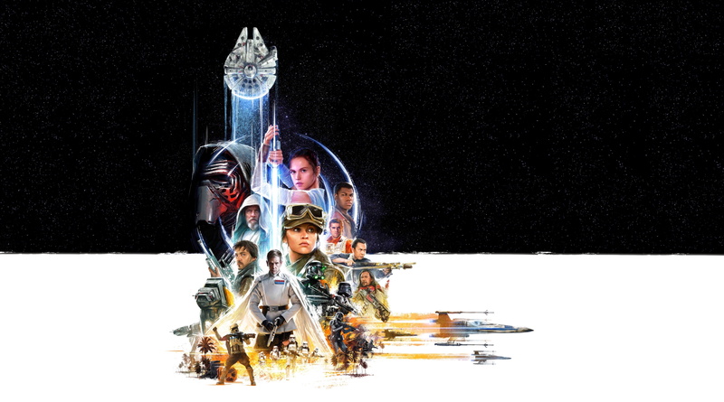 Luke Skywalker, Rey, males, togetherness, Star Wars: The Force Awakens, front view, Star Wars, 5K, boys, Poe Dameron, Kylo Ren, portrait, people, young adult