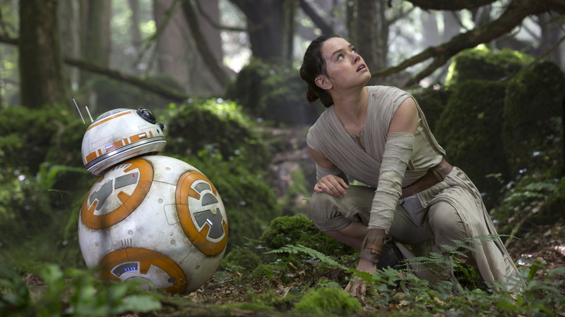 Rey, 4K, Daisy Ridley, Star Wars: The Force Awakens, BB-8, 4K