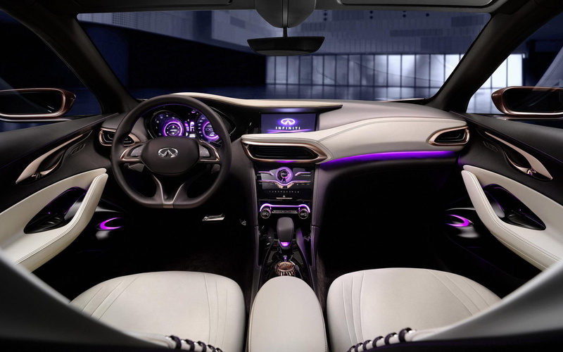 1920x1200, lever, interior, gear, steering, wheel, white, concept, infiniti, infiniti q30, q, shift, car, 1080P, cars, black