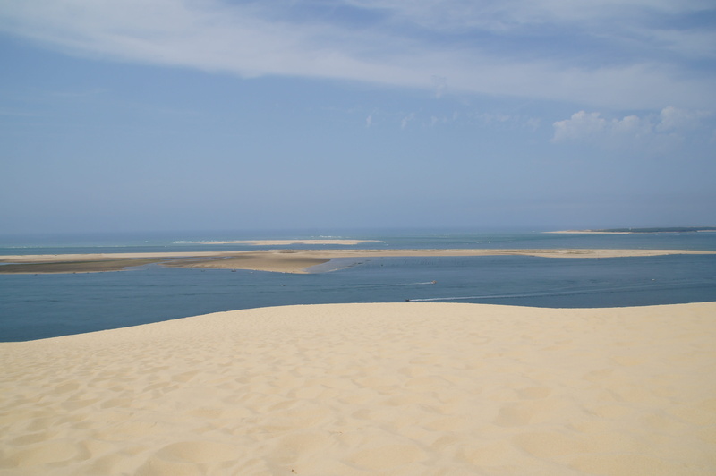 idyllic, beach, atlantic coast, tranquil scene, cloud - sky, atlantic, sand, dune du pilat, wide, dune you pilat, dune pyla you, tranquility, 4K, beauty in nature