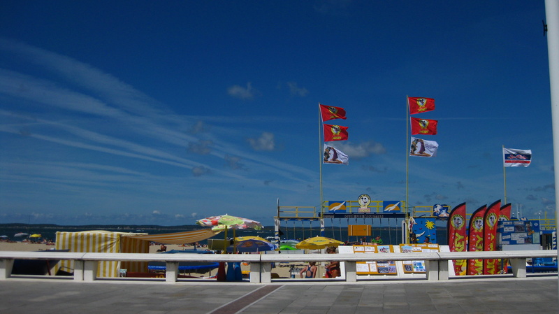 arcachon, france, 2K, water, built structure, travel destinations, transportation, day, no people, blue, road, bordeaux, wind, multi colored, cloud - sky