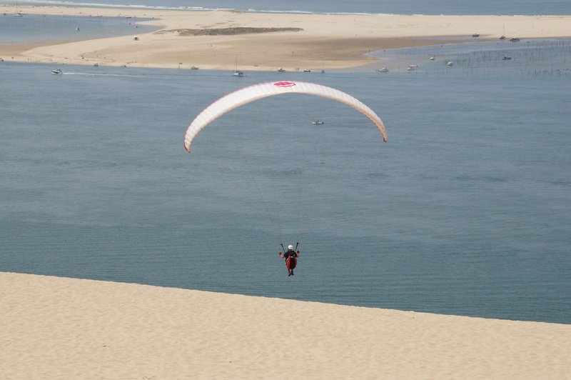 flying, arcachon, fly, france, water, land, sea, 4K, dom, you, lifestyles, sport, extreme sports, atlantic, atlantic coast, dune du pilat, dune pyla you