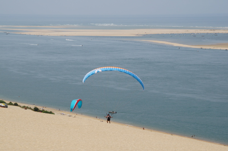 leisure activity, nature, dune you pilat, atlantic, dune du pilat, arcachon, pilat, sand, water, grande, mountain, flying, vacations, atlantic coast, sea