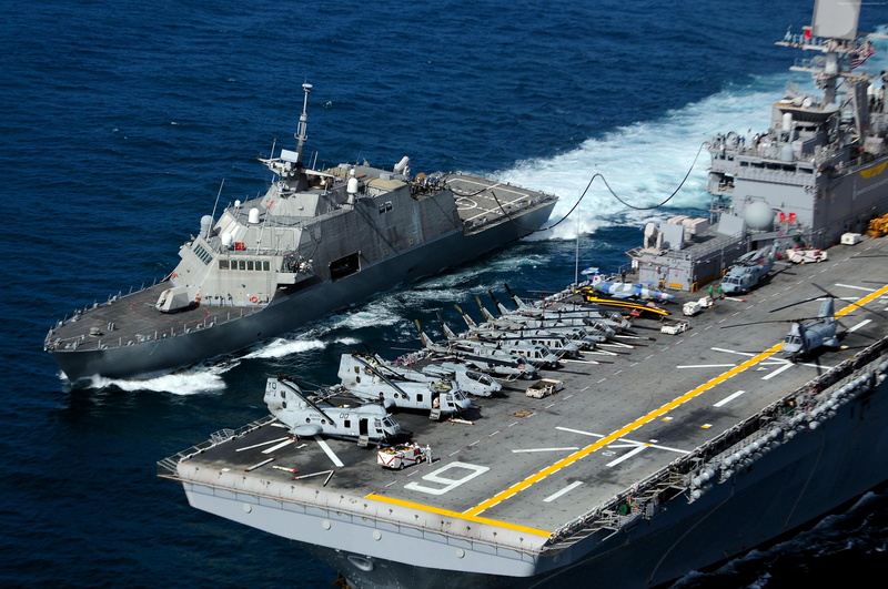 LCS-1, USA Navy, 4K, littoral combat, dom class, lead ship, USS dom