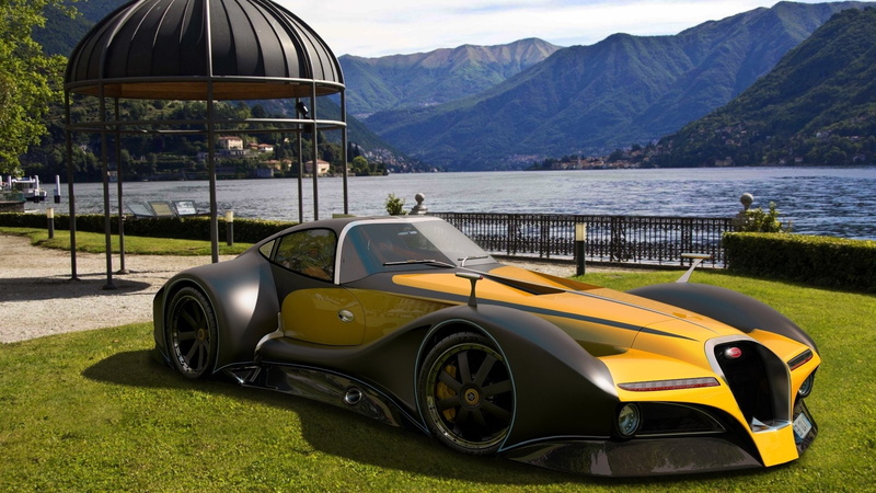 1080P, 2014 Bugatti 12.4 Atlantique Concept Car, Bugatti