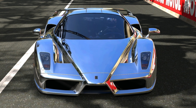 car, high angle view, video games, day, french riviera, France, cote dazur, Gran Turismo, outdoors, symbol, architecture, stationary, supercar, Games, mode of transportation
