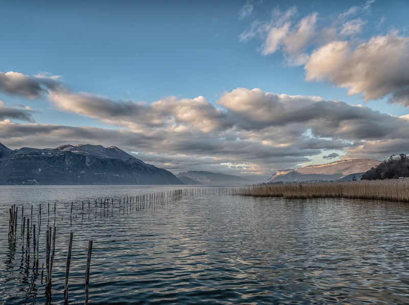 lac, mountain, environment, landscape, day, body, idyllic, savoie, sky, tranquility, mountain range, France, lake, 5K, beauty in nature, scenics - nature