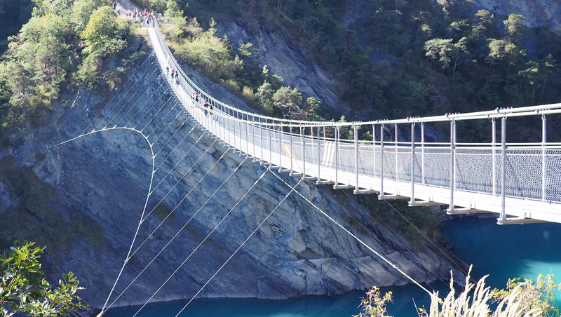 lac de monteynard-avignonet, power supply, nature, high angle view, plant, water, france, built structure, architecture, tree, bridge, hydroelectric power