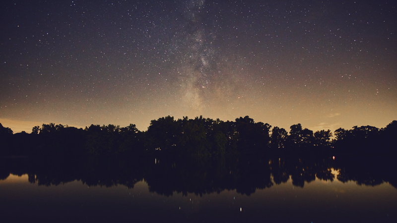 nature, reflection, plant, outdoors, star, stars, tranquility, star - space, scenics - nature, beauty in nature, tranquil scene, Milky Way, galaxy, 5K