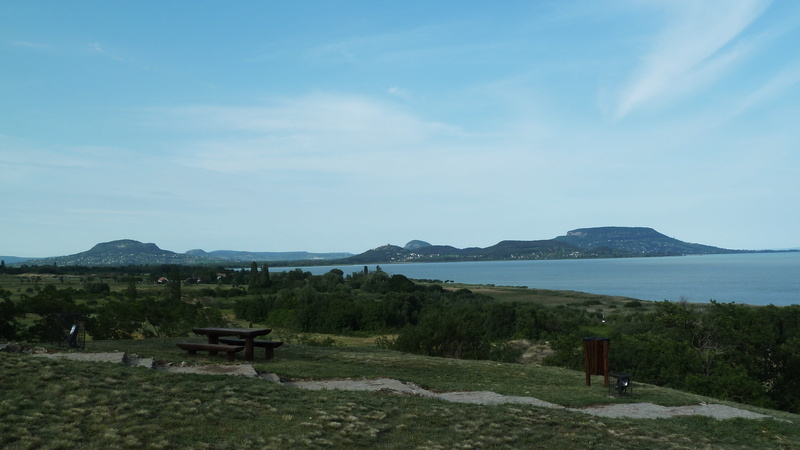 tranquility, cloud - sky, mountain, Lake Balaton, field, sea, bay, Landscape, mountain range, no people, land, scenics - nature, tranquil scene, panorama