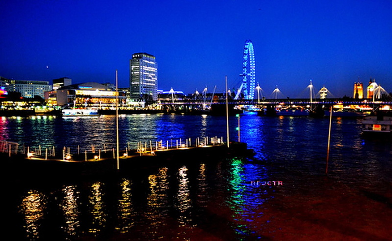 night, msmvfdyirmaoo, 1080P, sky, nice, x, lighted, multicolor, nature and landscapes, boat, line, dejctr, city