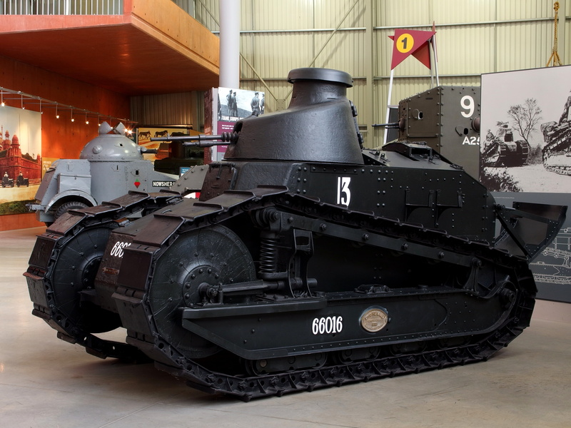 4K, Renault FT-17, first, French, serial, light tank