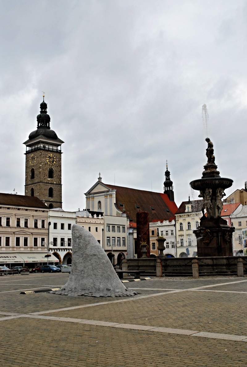 nature, architecture, shark fin, czech budejovice, built structure, clock tower, travel, tourism, place of worship, religion, the past, samson, sky, 2K